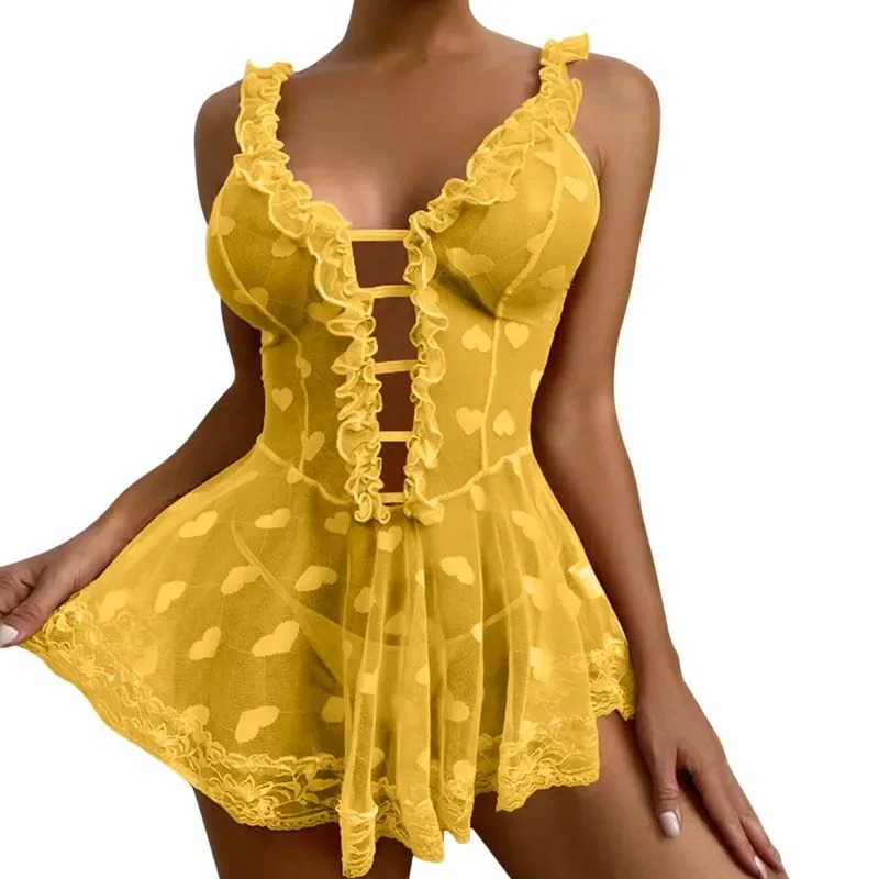 Sheer Bra Lace - Nighty for Ladies Hot Romantic Underwear
