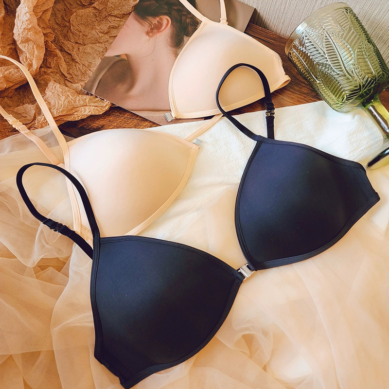 Women Seamless Bras Deep V Nec - Sleep Bra Bralette ulasan dan harga