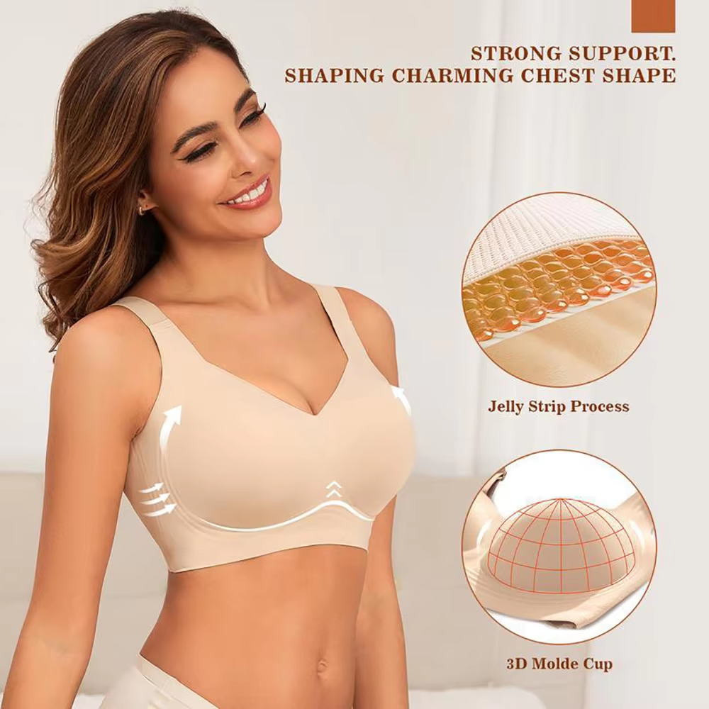 Women Seamless Wireless Suppor - T Shirt Bra Seamless ulasan dan harga