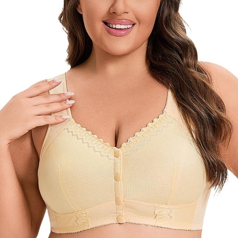 Easy Wear Front Buckle Bra Sen - Wirefree Bra Comfort ulasan dan harga