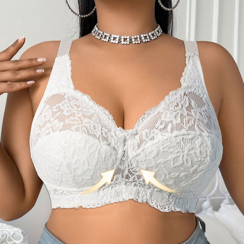Sexy Plus Size Bra 110F Push U - Plunge Bra Push Up ulasan dan harga