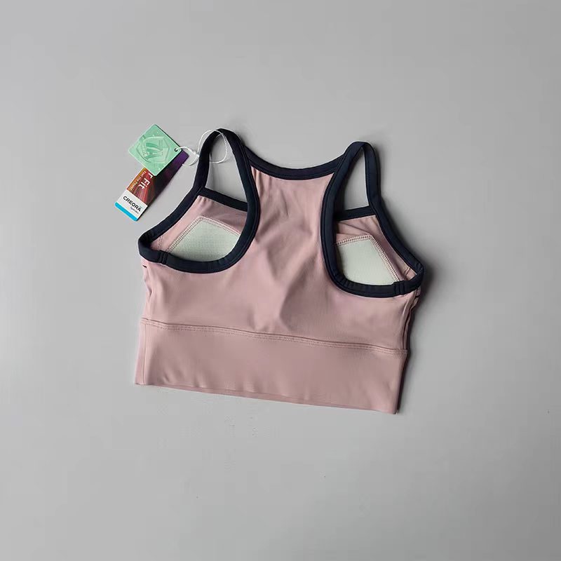 Women Color Block Sports Bra w - Minimizer Bra Women ulasan dan harga