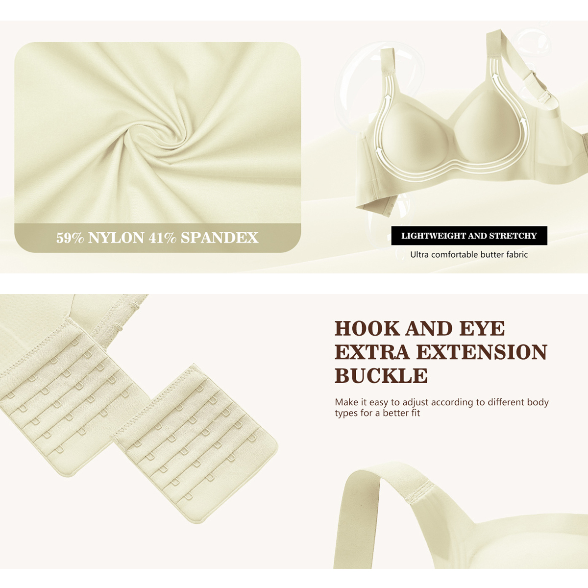 Women Wirefree Bras for Women  - Underwire Bra Padded ulasan dan harga