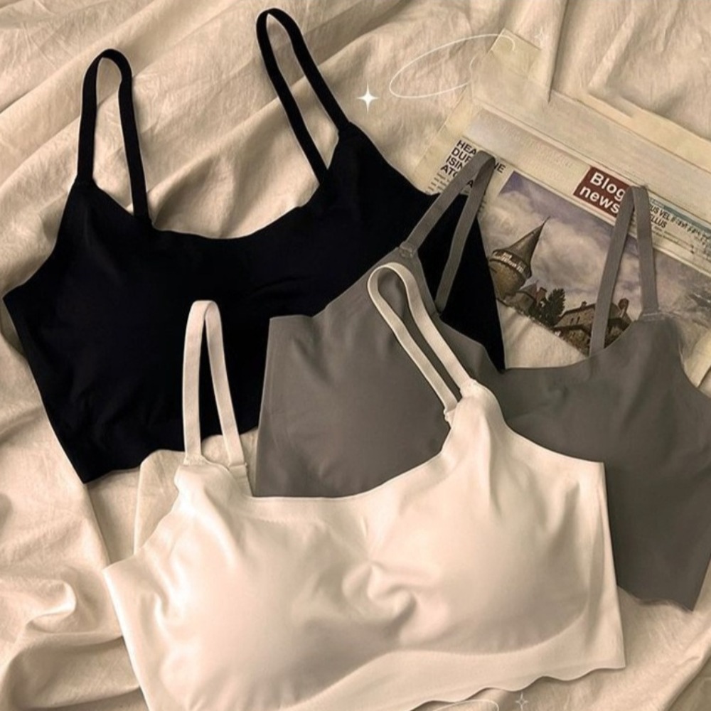 Seamless Bra for Women Ice Sil - Sleep Bra Bralette ulasan dan harga