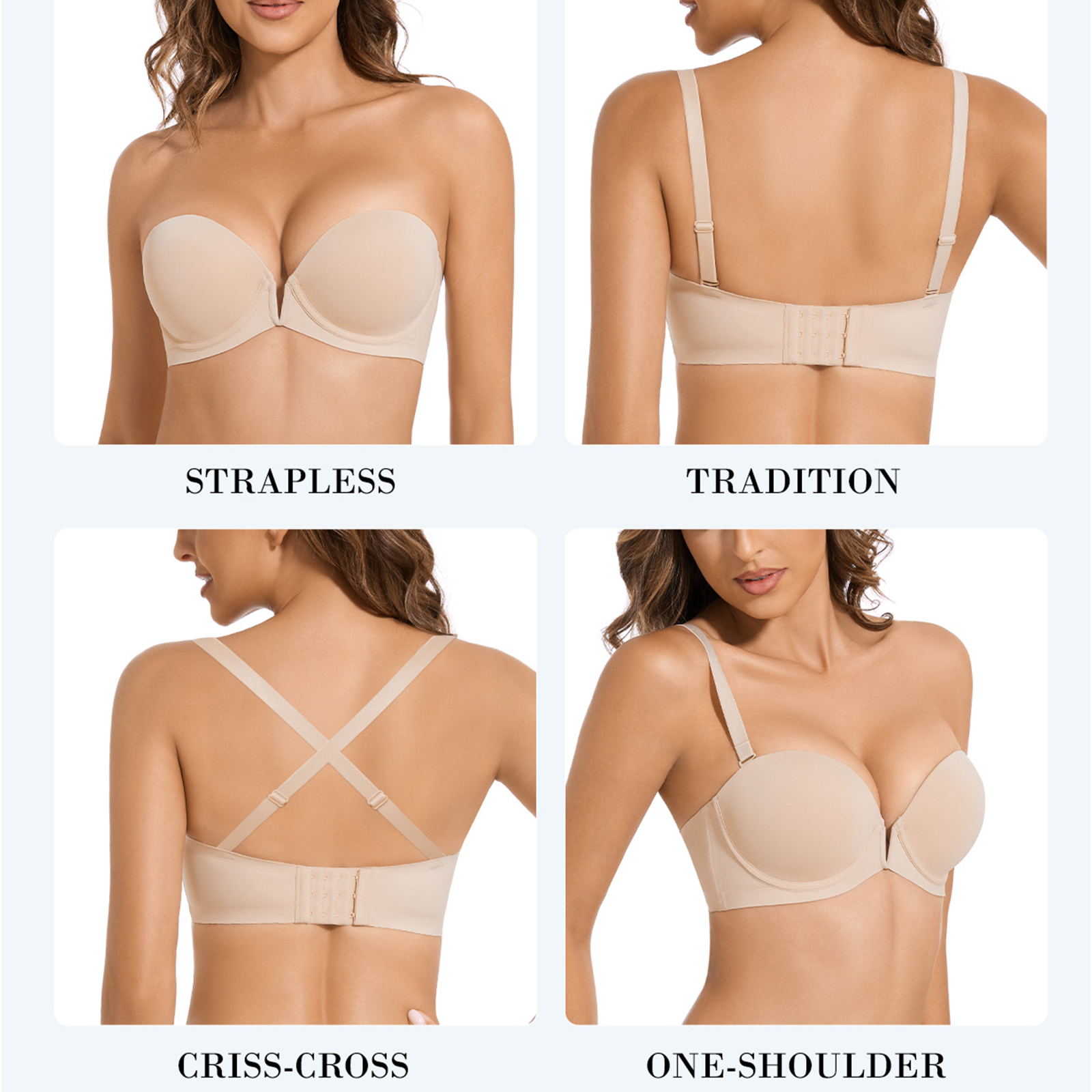 New Bra Push Up Underwire Ultr - Convertible Bra Multiway ulasan dan harga
