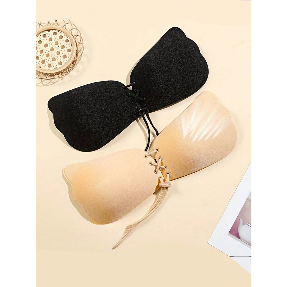 1/2pcs Wing-Shaped Adhesive Br - Strapless Bra Adhesive ulasan dan harga