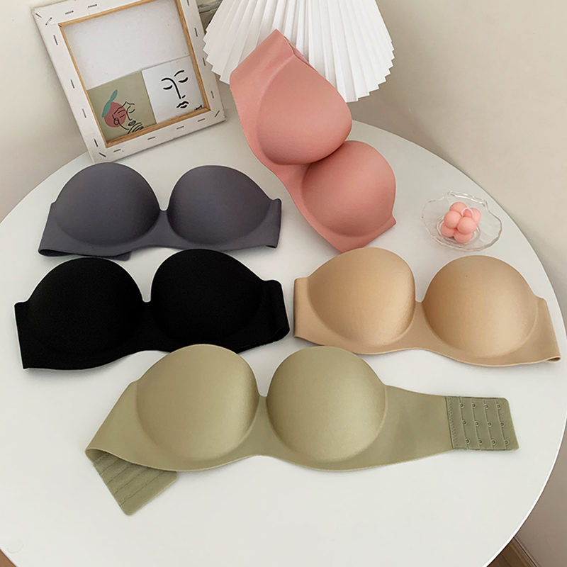 FINETOO Sexy Strapless Bras Wo - T Shirt Bra Seamless ulasan dan harga