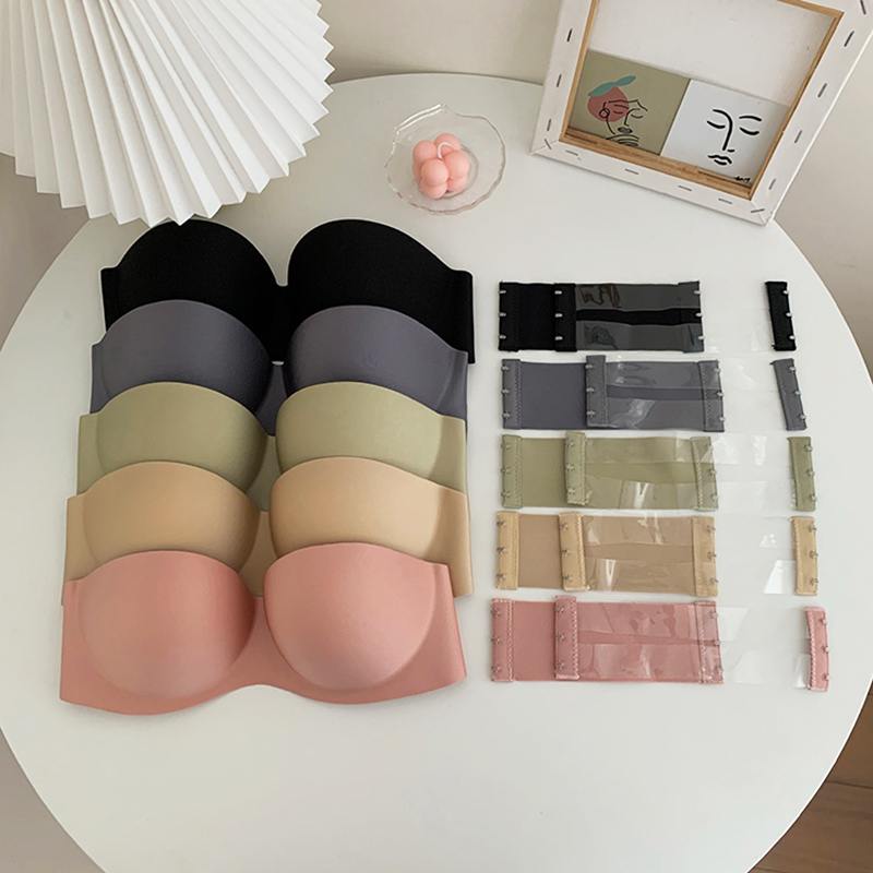 FINETOO Sexy Strapless Bras Wo - T Shirt Bra Seamless ulasan dan harga