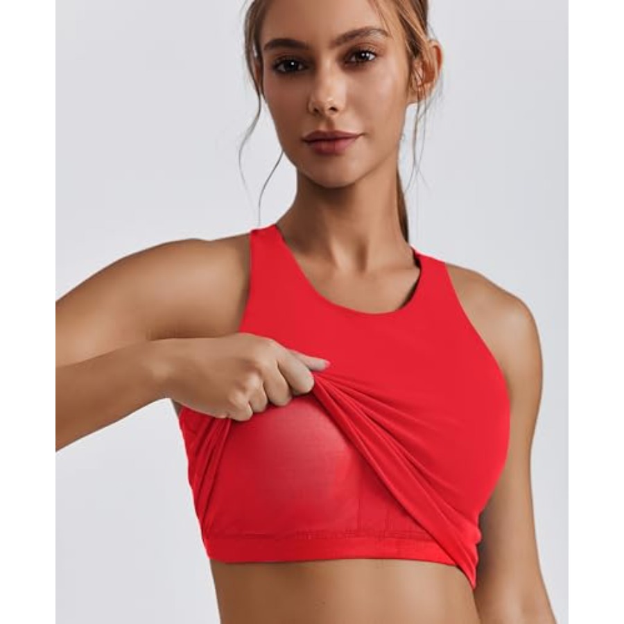 PINSPARK Women Sports Bra High - Sports Bra Racerback ulasan dan harga