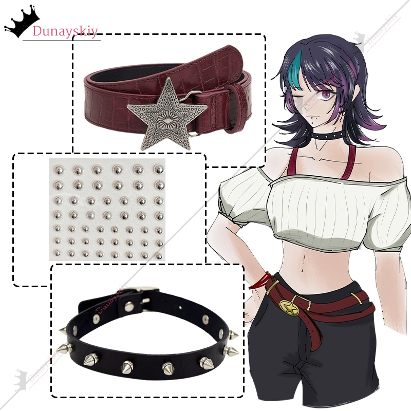 Cosplay Hoshi Kirara Roro JJK  - Lace Bralette Set ulasan dan harga
