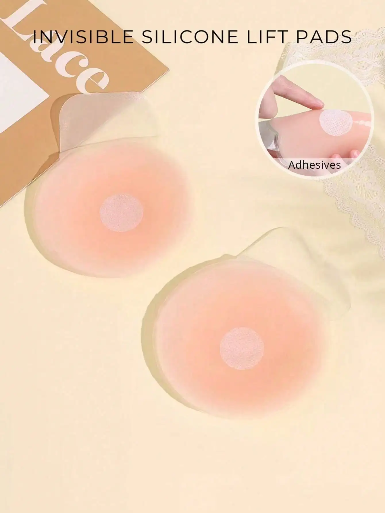 1 Pair Women's Silicone Breast - Strapless Bra Adhesive ulasan dan harga