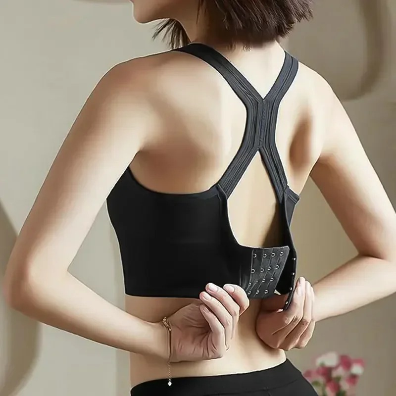 Shockproof Buckle Sports Bra W - T Shirt Bra Seamless ulasan dan harga