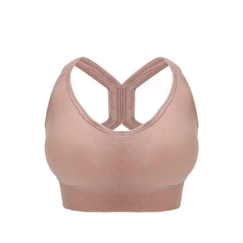 Shockproof Buckle Sports Bra W - T Shirt Bra Seamless ulasan dan harga